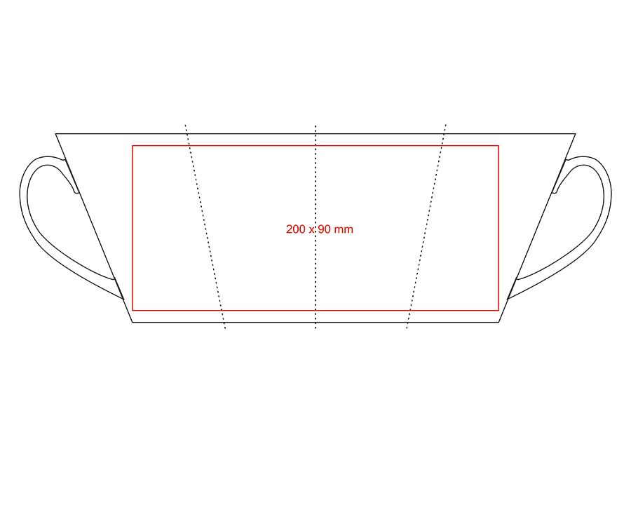 Standard imprint areas